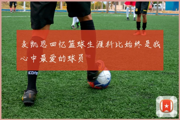 麦凯恩回忆篮球生涯科比始终是我心中最爱的球员